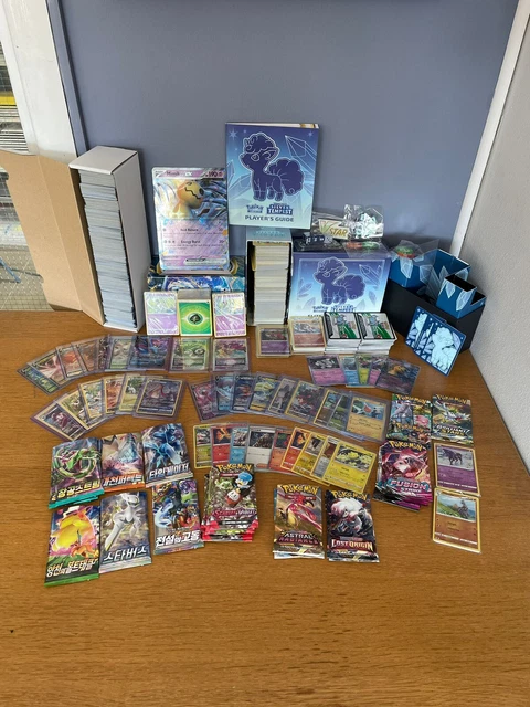 Pokémon TCG Bundle 1500+ Cards SWSH English Japanese Tins VSTAR Holo Huge Set
