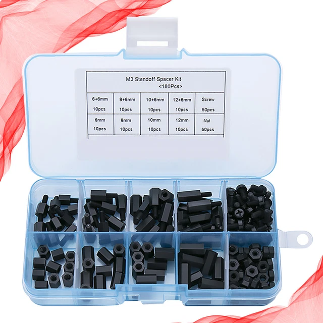 180 Pcs Messing Hex Motherboard Abstandsbolzen Hex Spacer Standoff