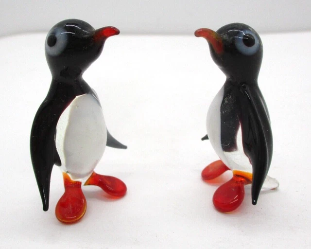 Two Tiny Glass Penguins