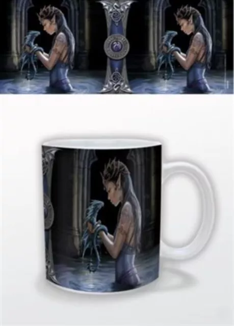 Impact Merch. Mug: Anne Stokes - Water Dragon Size: 95mm x 110mm