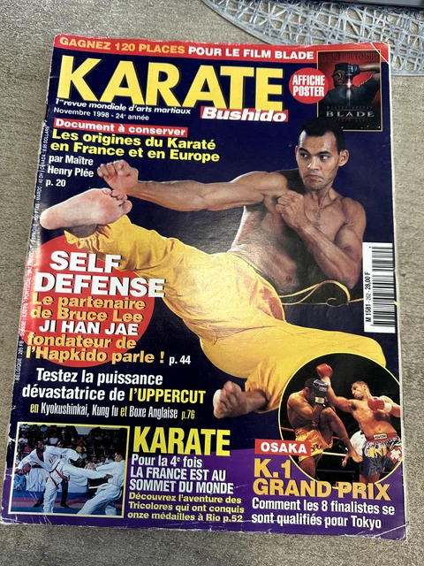 REVUE KARATE - N° 14 - Avec Poster Bob Wall / Bruce Lee EUR
