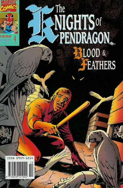 Knights of Pendragon, The #4 Marvel Comics October Oct 1990 (VF+)