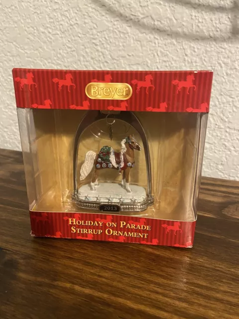 Breyer Holiday On Parade Stirrup Ornament 2013