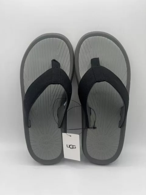 UGG Brookside II Canvas Flip Flops Thongs Sandals Men's US 10 New With Tags