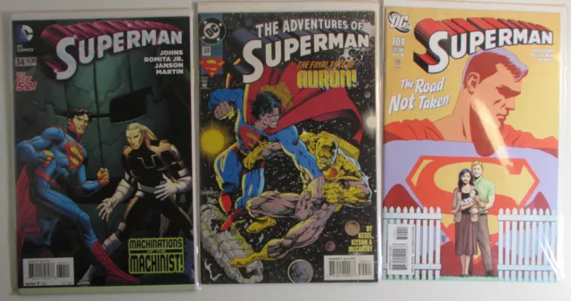 Superman Lot of 3 #509,704,3rd Series 34 DC Comics (1994) 1st Print Comic Books