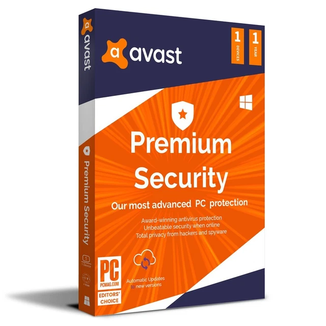 Avast Premium Security 2024 - 3 Devices - 1 Year - [Download]