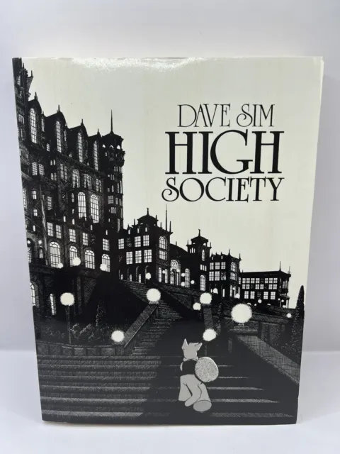 High Society Dave Sim Cerebus Book #2 Issues 26-50 1992 4th Print SC TPB