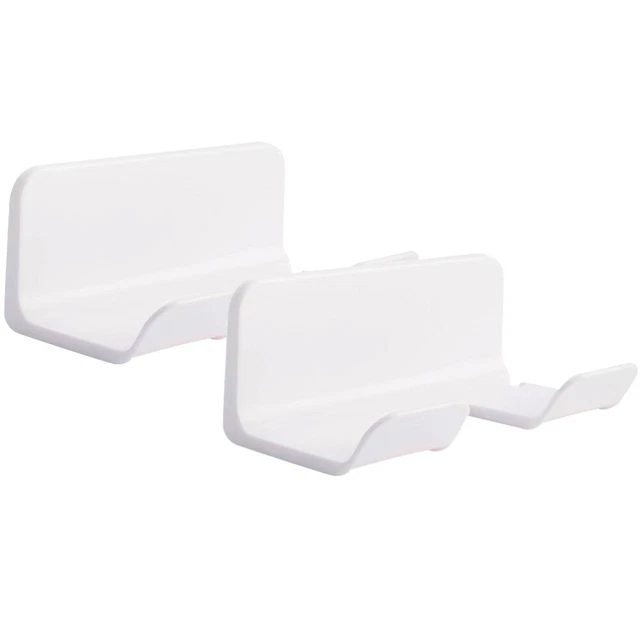 2 PIEZAS Punch Free secador de cerrojos estante baño secador de pelo soporte de almacenamiento Flow Troc