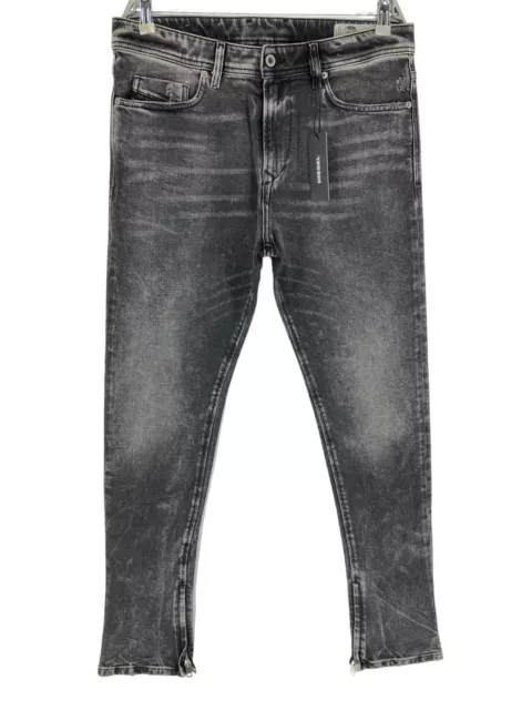 Prezzo di Vendita Consigliato € 250 Diesel Deepzip 084WQ Slim-Carrot Jeans W29