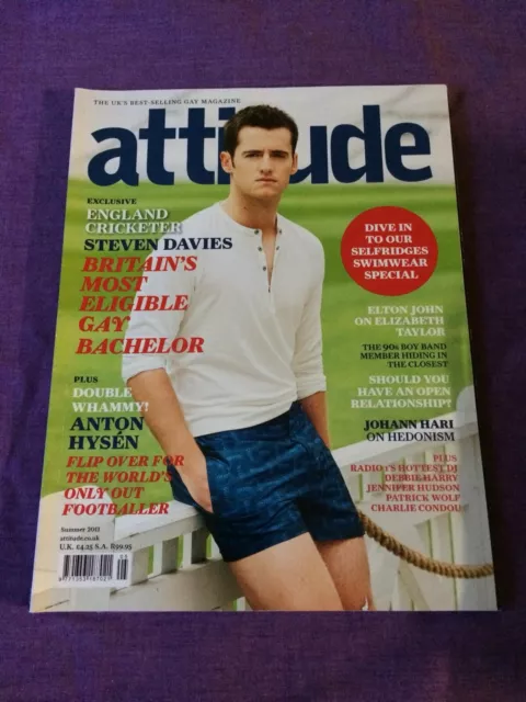 Attitude magazine Summer 2011 Issue 205 Gay interest