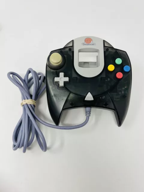 OEM Sega Dreamcast Clear Translucent Black GRAY Smoke Controller HKT-7700 USA