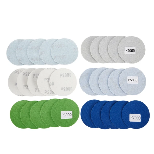 25 Dischi Abrasivi Da Levigatura 4 Pollici X 800 Grana - Carte Vetrate A Gancio E Anello Per Levigatrice Orbitale - Ossido Di Alluminio Per Legno, Metallo, Plastica