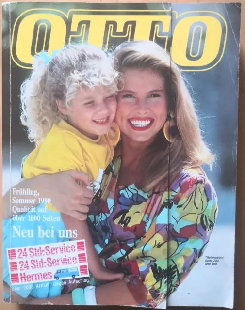OTTO Katalog Frühjahr Sommer 1990 - Vintage Versandhauskatalog