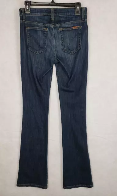 Joes Jeans Bootcut Womens W27 Cool Off Icon Mid Rise Dark Blue Stretch Denim 3