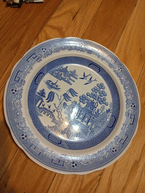 VINTAGE SPODE BLUE Room Willow Series 10 1/2