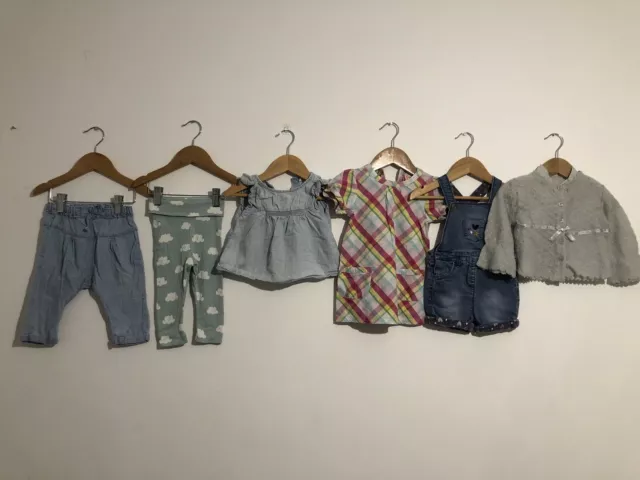 Baby Girls Bundle Of Clothes Age 6-9 Months H&M Next Gap