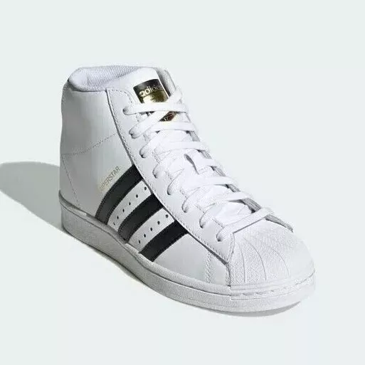 ADIDAS SUPERSTAR UP WEDGE WOMEN'S SHOES FW0118 Cloud White-Core Black SZ 7 or 8