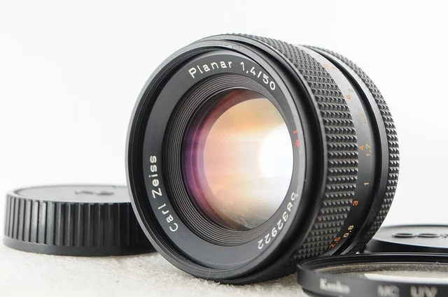 [Near Mint]Contax Carl Zeiss Planar 50mm F/1.4 AEJ Lens CY Mount From Japan G172