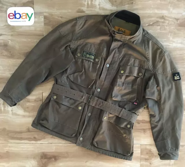 Belstaff SAMMY MILLER 1955 jacket, BlackPrince label, olive, Size XXXL, 3XL