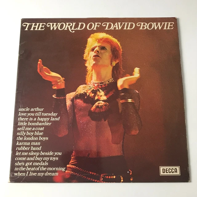 DAVID BOWIE - The World of David Bowie LP disque vinyle - SPA 58 EUR 13 ...