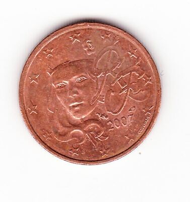 Pièce de monnaie 2 cent centimes euro France 2007
