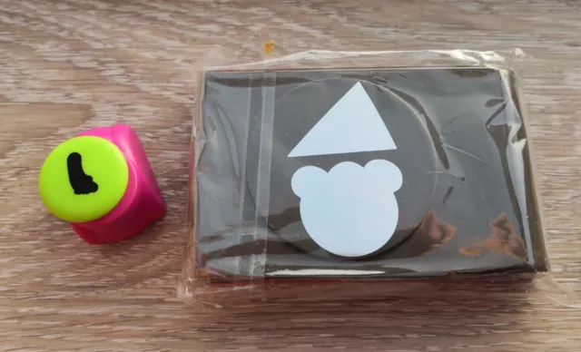 2 troqueles elementales, Stampin' Up! Bolsa de hielo 154241, huella, descalzo, orificio de motivo