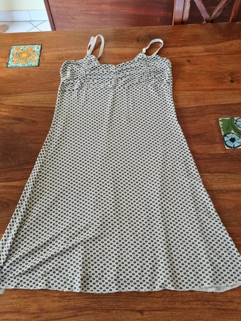Abito vestito in cotone bambina ragazza a fiorellini taglia S
