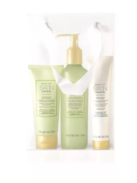 Mary Kay Satin Hands Set - 3-Teilig, White Tea & Citrus Geschenk NEU