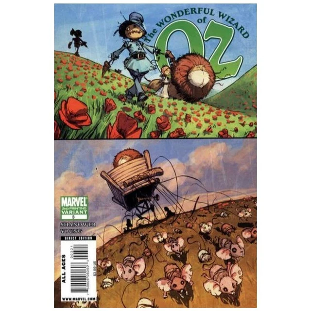 Wonderful Wizard of Oz (2009 series) #3 2nd printing in VF +. Marvel comics [u!