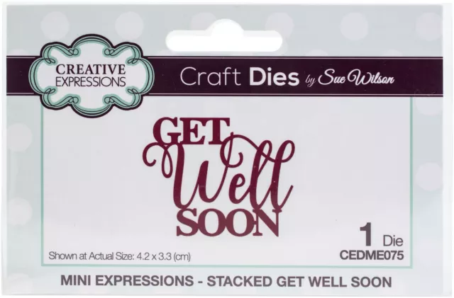 Creative Expressions Craft Schablonen Von Sue Wilson-Mini Expressions- = Gut