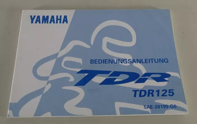 Mode D 'em Ploi / Manuel / Owner ´S Yamaha Tdr 125 De 1996