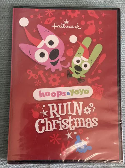 Hoops & and Yoyo Ruin Christmas DVD And Piddles Too Hallmark BRAND NEW