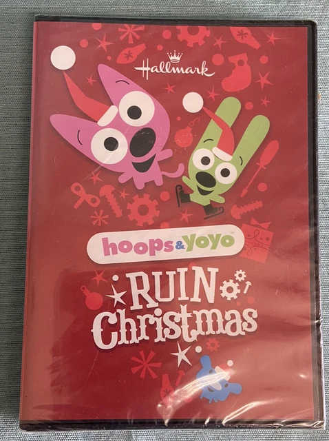 Hoops & and Yoyo Ruin Christmas DVD And Piddles Too Hallmark BRAND NEW