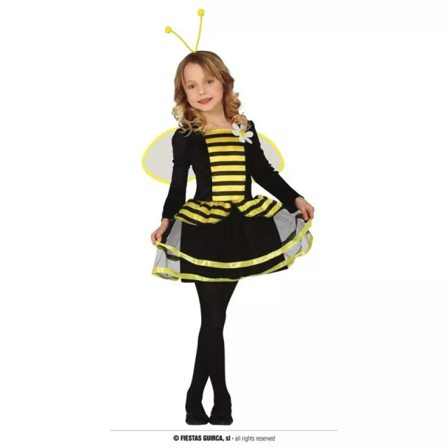 Costume Ape Carnevale Vestito Guirca Bambina Abejita Nuovo Modello Apetta Bee