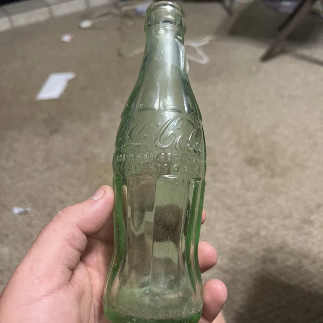 Norfolk Virginia Patented Office Big Letter Coca Cola Bottle Only Made 3 Years