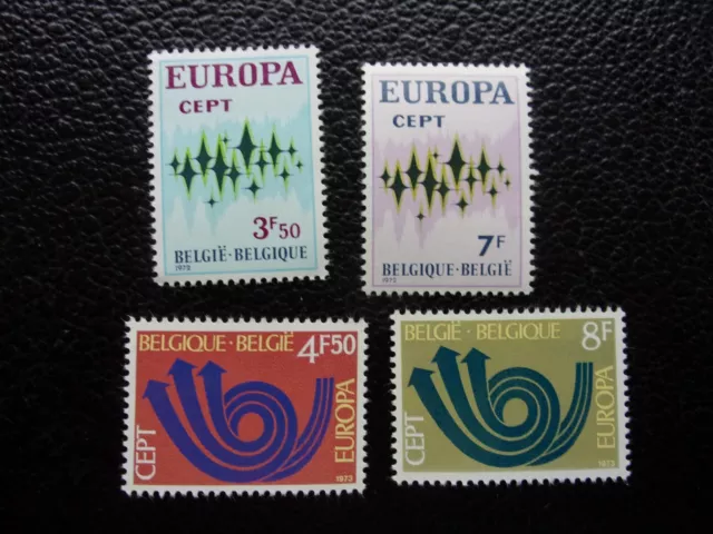 BELGIQUE - timbre yvert/tellier n° 1623 1624 1661 1662 n** MNH (CYN42) (Z)