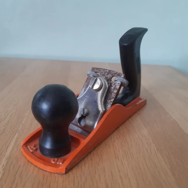 Draper No3 Plane Orange Made In Germany Woodwork Carpenters Carpentry