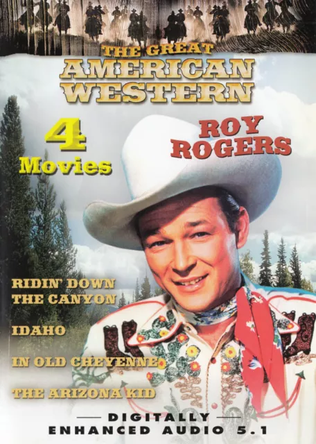 The Great Américain Western: Roy Rogers (4-Mov Neuf DVD