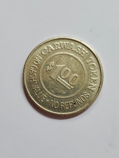 car wash token