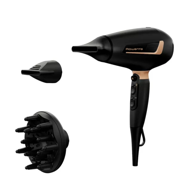 Rowenta Pro Expert CV8840 Sèche-cheveux 2200W 2VELOCITà 3TEMPERATURE Noir