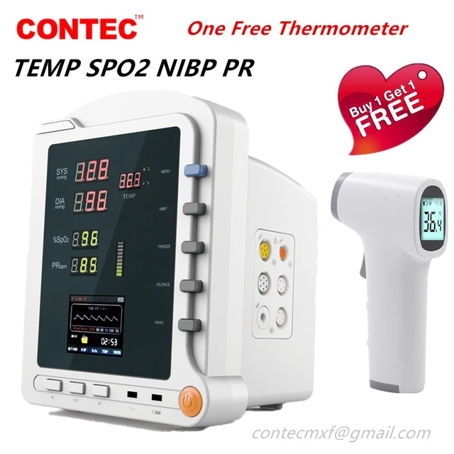 CMS5100 ICU PATIENT Monitor Portable CCU Vital Signs Monitor 4 ...
