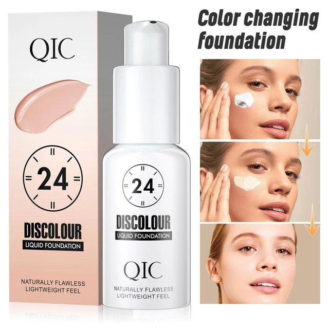 30g Foundation Makeup Base Face Liquid Cover Concealer 2023 Q7M8