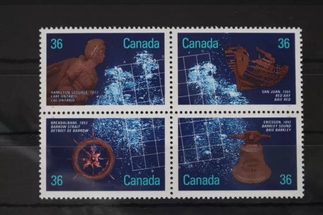 Canada 1054-1057 nuovo di zecca come blocco a quattro #VF285