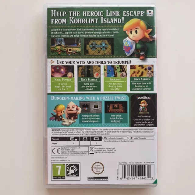 The Legend of Zelda: Link's Awakening Nintendo Switch UK ver. Avec texte en Fran 3