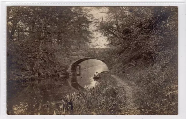 Picture postcard of a bridge with a NEWPORT ISLE OF WIGHT duplex pmk (C63956)