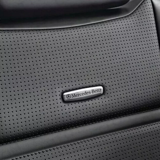 Car Accessories Sport Front Seat Back Emblem 3D Metal Badge For Mercedes-Benz