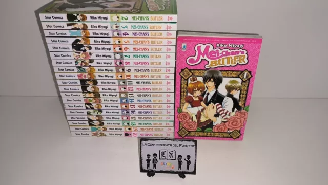 Mei-Chan Butler Serie Completa 1/20 Star Comics Manga In Condizioni Buone/Ottime