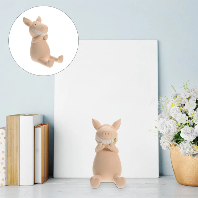 Support De Téléphone Portable Porte-téléphone Cochon Décor De Table Bureau