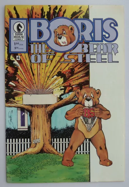 Boris the Bear #4 - Dark Horse Comics 1986 F/VF 7.0
