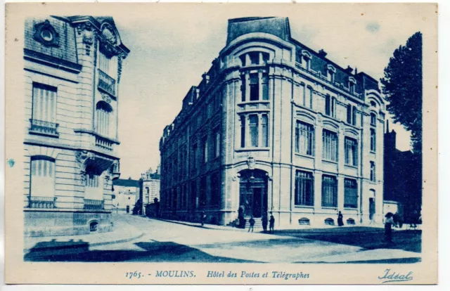 Thème LA POSTE - Bureau de Poste - CPA 03 - MOULINS -  la poste 4